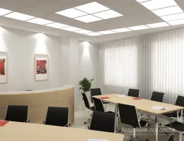 Преимущества натяжных потолков для офисных пространств