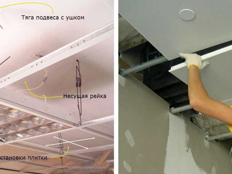 Технология установки натяжных потолков: шаг за шагом