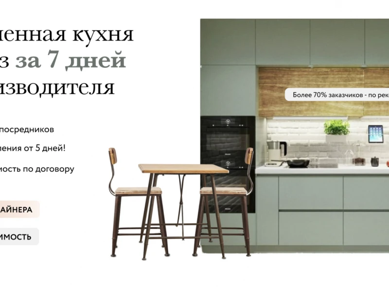 Кухни на заказ: советы по материалам и фурнитуре от экспертов