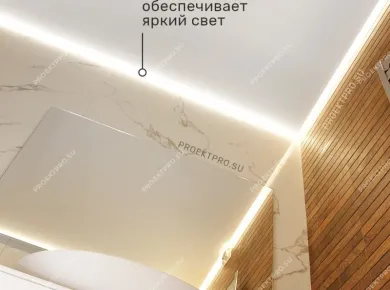 Преимущества натяжных потолков в ванной и кухне