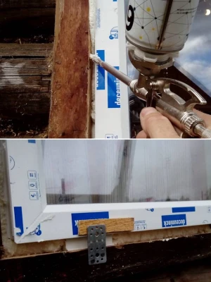 Установка пластиковых окон в старых домах